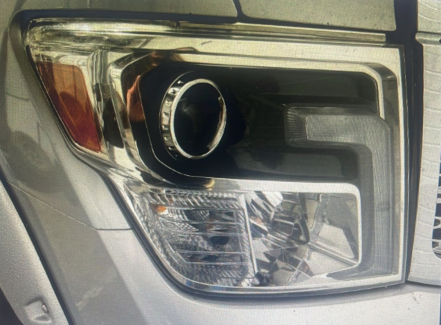 2019 Nissan Titan XD - Headlight - Chrome Bezel - RH